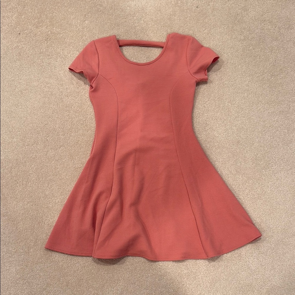 Olivia Rae Coral Casual Dress